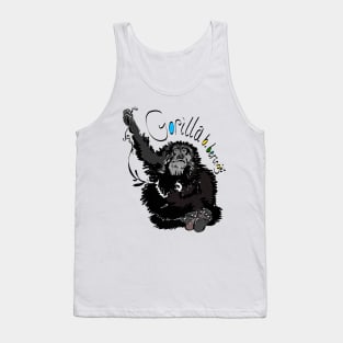 Mountain Gorilla, Gorilla beringei beringei Tank Top